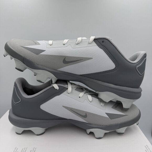 Nike Force Trout 8 Pro MCS CZ5914-001 Baseball Cleats Cool Grey White NEW 12 main image 12